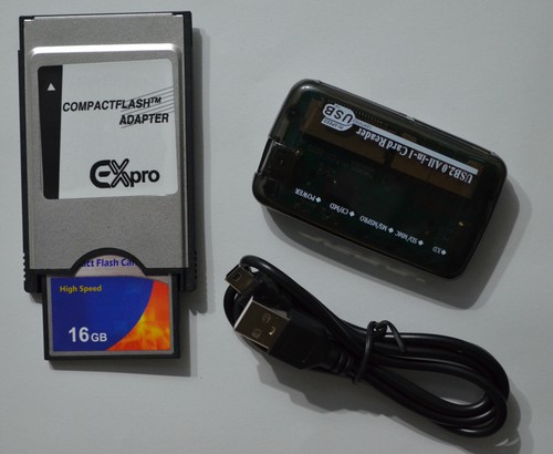Pcmcia multi reader - 16, cf