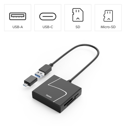Hama usb kartenleser - 3.0,
